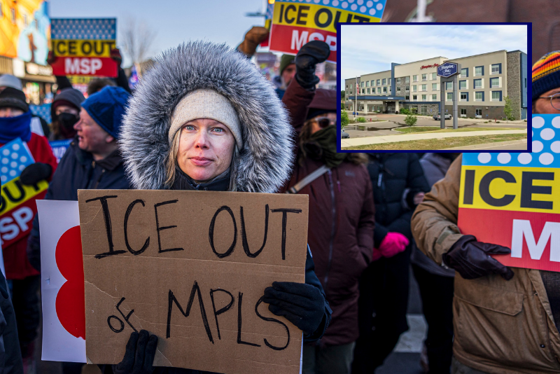 DHS: Hilton Hotels have participated in a planned effort in Minneapolis to deny service to DHS law enforcement.