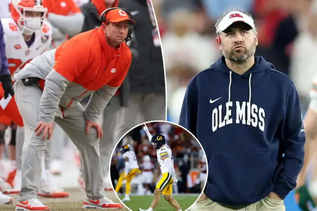 Dabo Swinney from Clemson claims Ole Miss has interfered with Luke Ferrelli's recruitment.