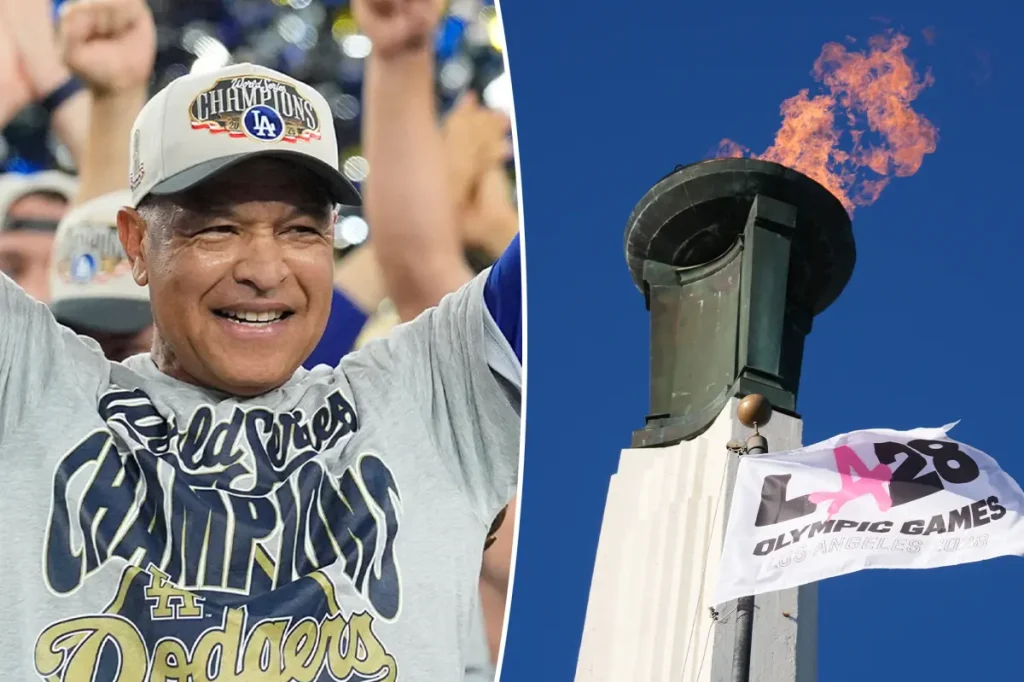 Dave Roberts of the Dodgers hopes to coach Team USA in the 2028 Olympics.