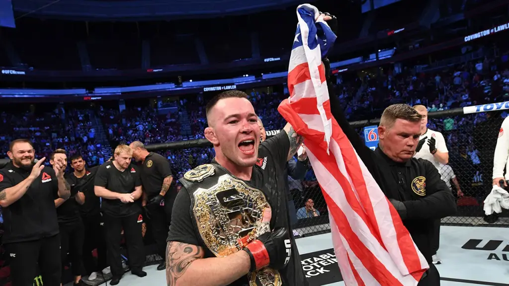 Dedicated Trump supporter Colby Covington aims to join UFC White House event.