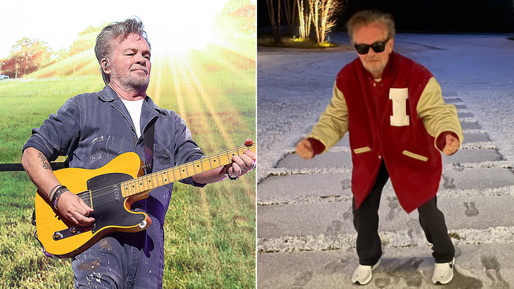 Dedicated supporter John Mellencamp celebrates Indiana football ahead of championship game against Miami