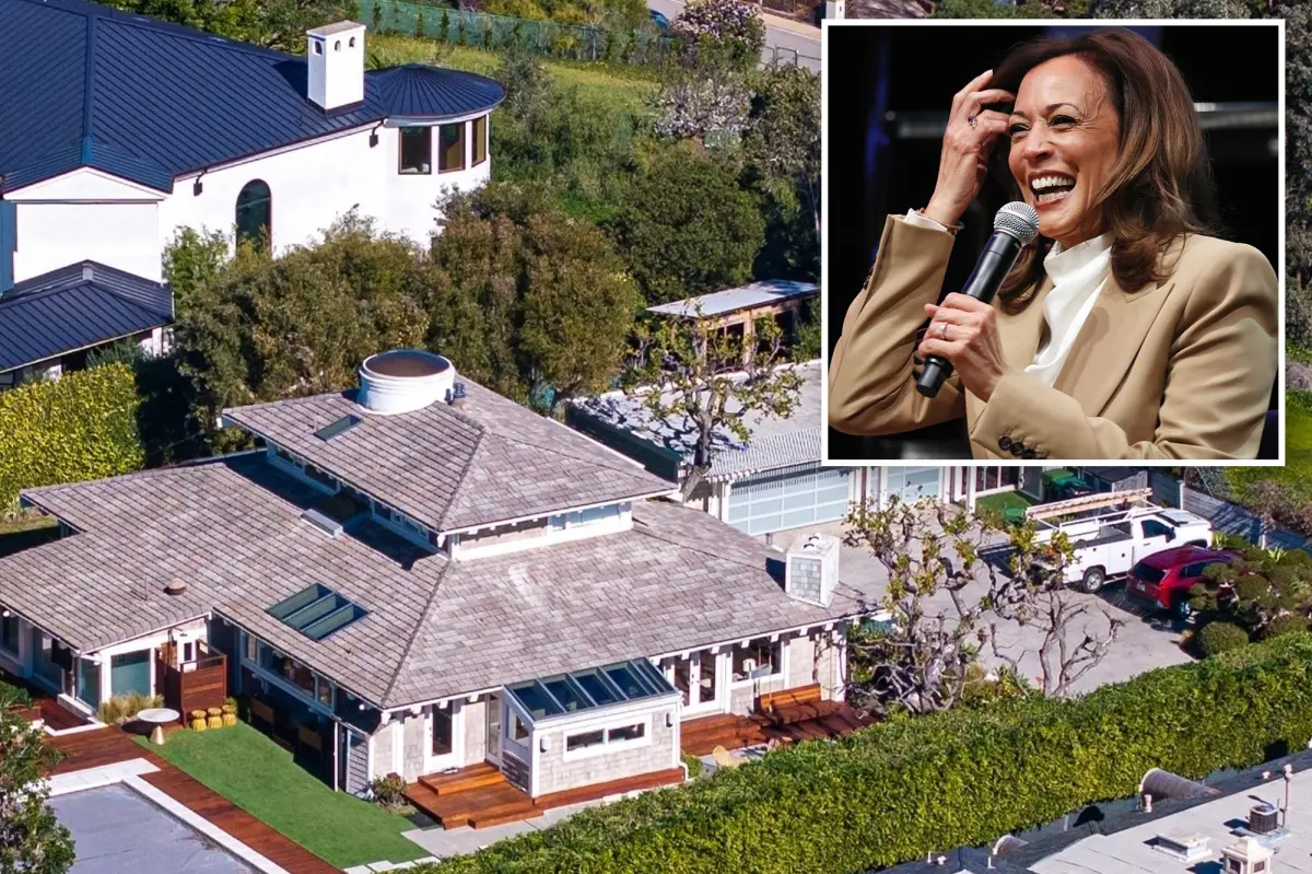 Democrats angered as Kamala Harris settles into new $8M mansion in Malibu