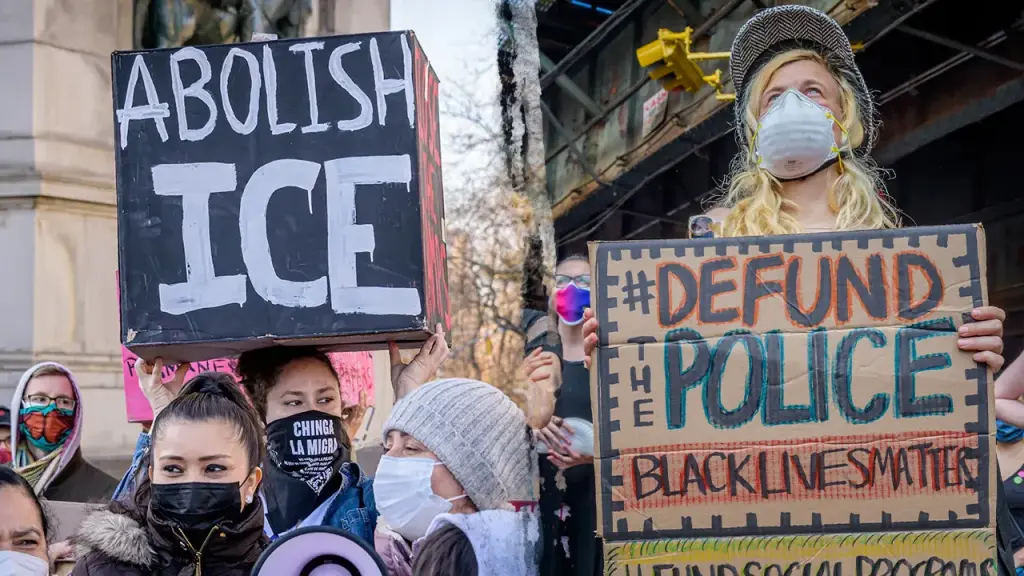 Democrats are concerned that the 'abolish ICE' messaging will have negative effects similar to 'defund police.'