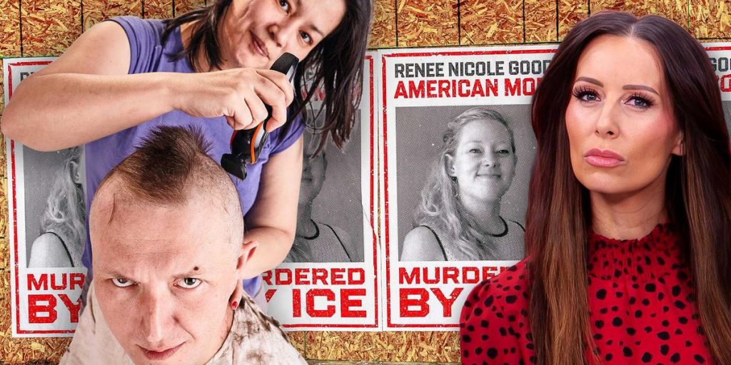 Demonstrators support Renee Good by reenacting their unusual ritual from Trump's 2024 win.