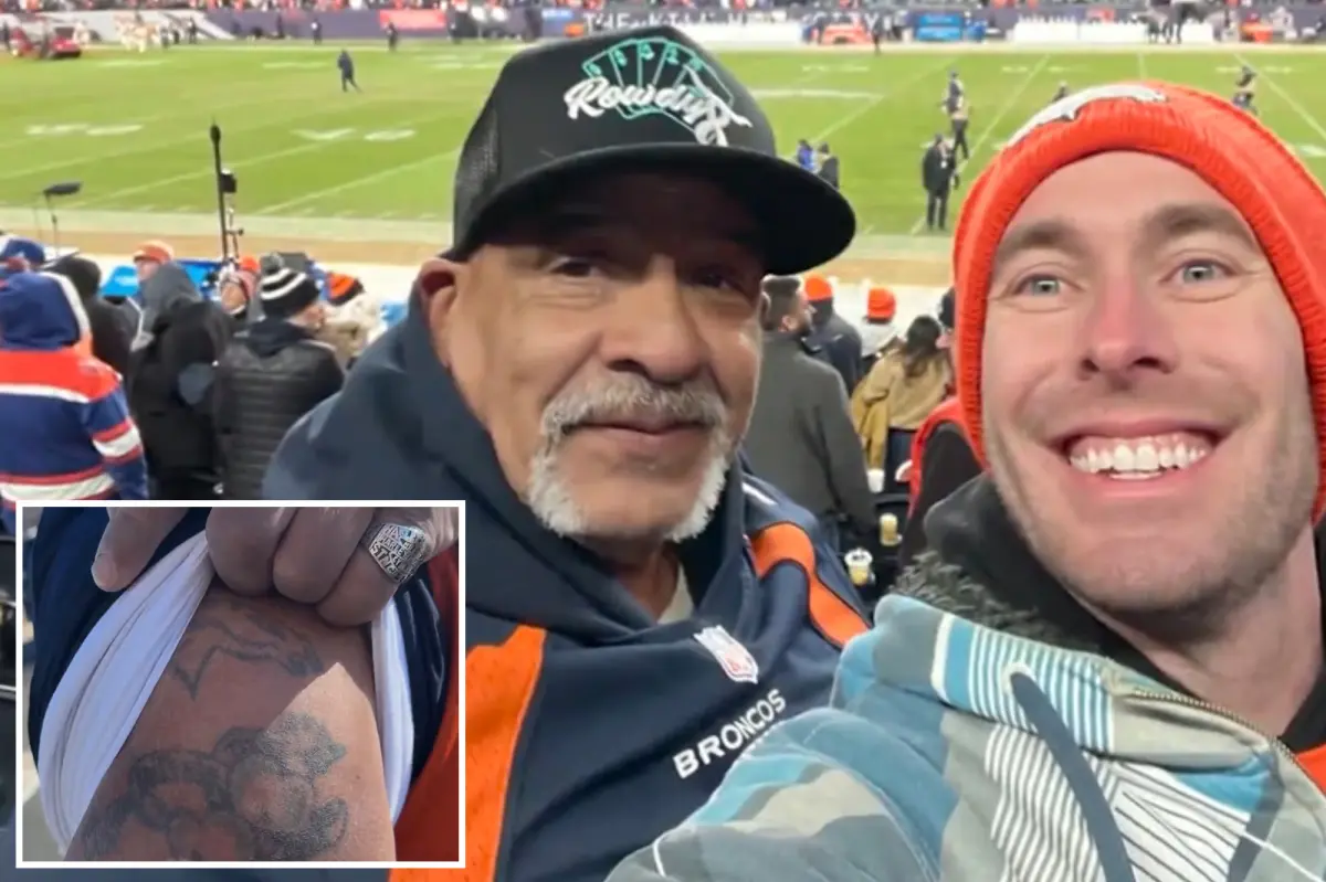 Denver Broncos fans give playoff ticket to local 'handyman' recognized as a neighborhood 'hero'