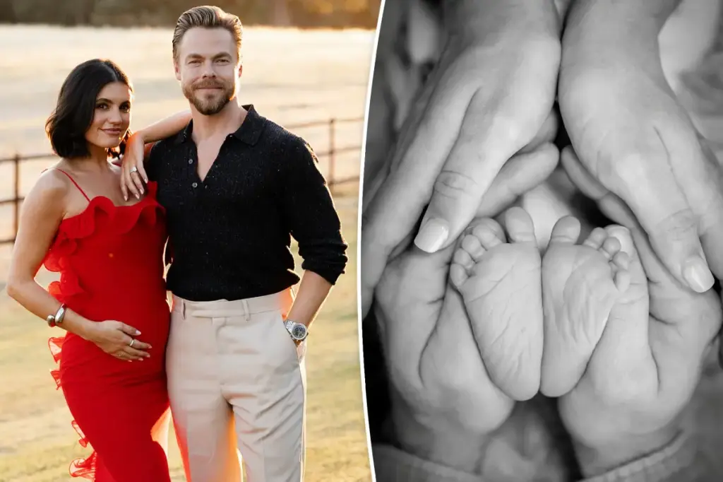 Derek Hough and his wife Hayley Erbert welcome their ‘miracle’ baby.