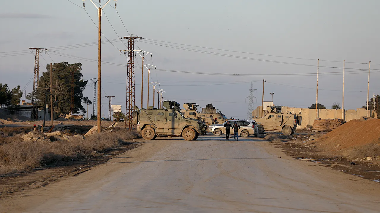 Detainees from ISIS break free from a prison in Syria during the transfer of control to new forces.