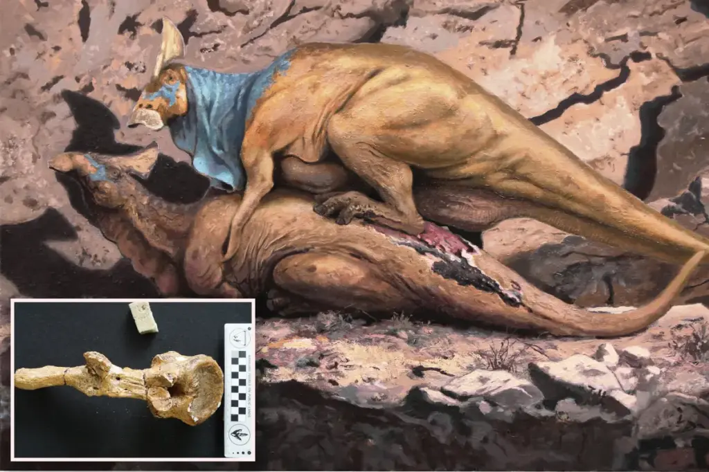 Dinosaur's painful connections were truly bone-breaking