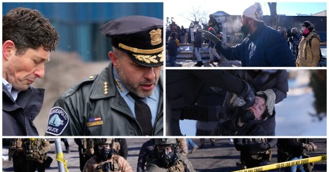 Disorder Breaks Out in Minneapolis After Border Patrol Shooting as People Confront Federal Agents