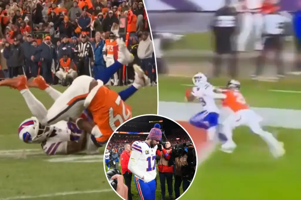 Disputed decisions against the Bills anger fans after overtime defeat to the Broncos