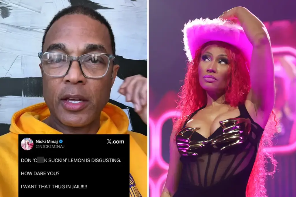 Don Lemon's heated exchange with Nicki Minaj as an anti-ICE group disrupts church service