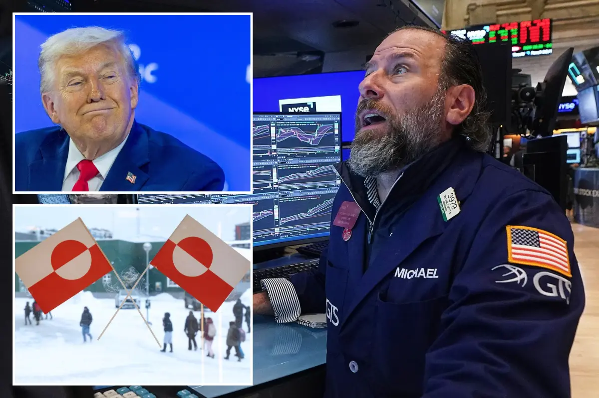 Dow jumps 700 points as Trump-Greenland plan emerges, tariff threat withdrawn