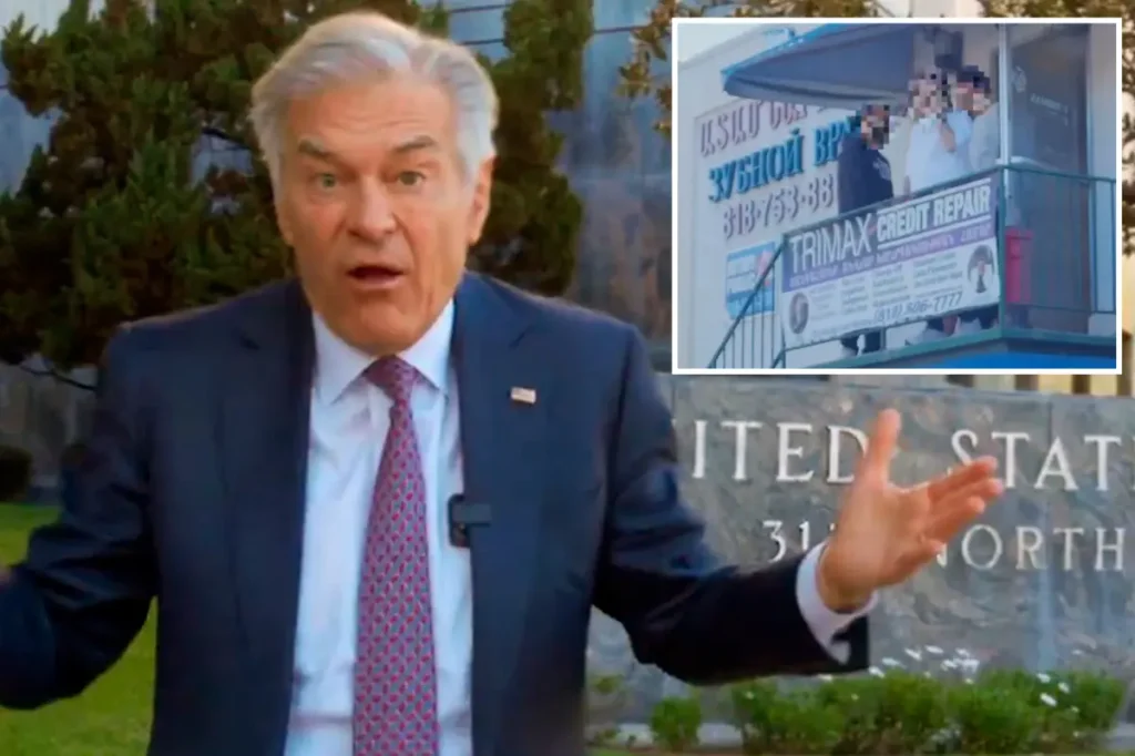 Dr. Oz vows to target the mafia profiting billions from hospice fraud in California