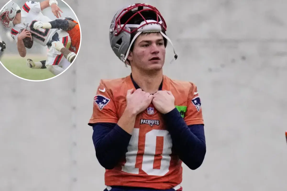 Drake Maye skips Patriots practice amid Super Bowl 2026 injury situation