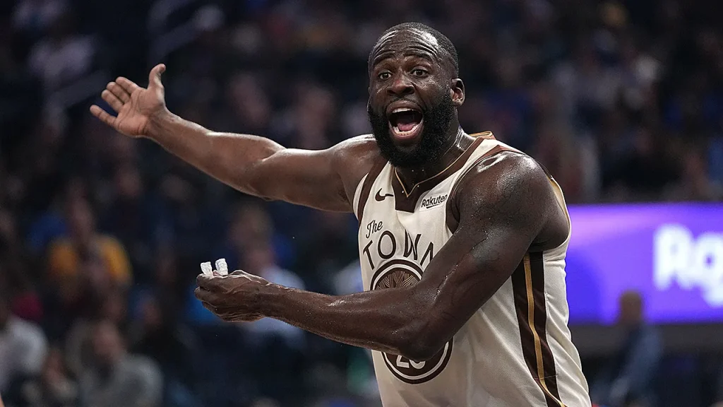 Draymond Green claims that a white referee showed him disrespect because he is a Black man.