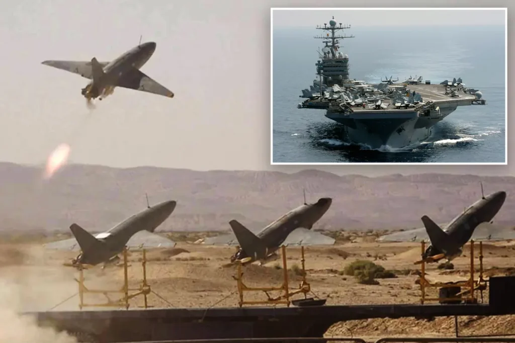 Drone swarms from Iran present a serious danger to the USS Abraham Lincoln carrier group, according to a defense expert.