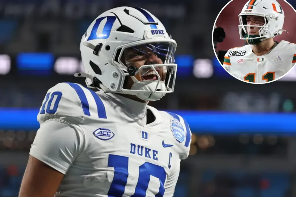 Duke and Darian Mensah come to an agreement as QB transfers to Miami