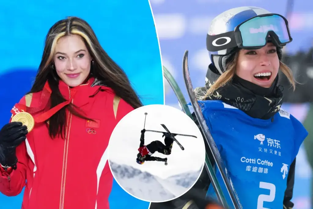 Eileen Gu, a skiing star born in the US, explains her choice to represent China once more.