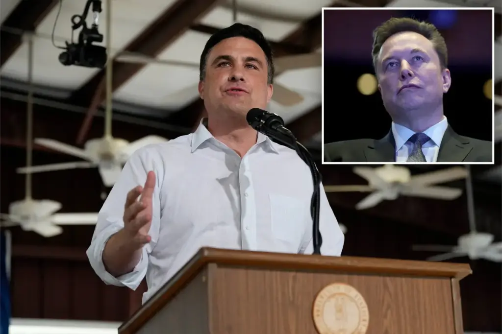 Elon Musk supports Kentucky GOP Senate hopeful Nate Morris with a $10 million contribution.