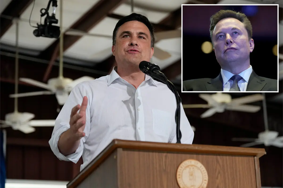 Elon Musk supports Kentucky GOP Senate hopeful Nate Morris with a $10 million contribution.