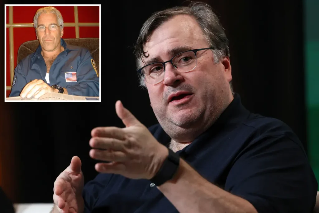 Emails between Reid Hoffman and Jeffrey Epstein disclosed in DOJ documents