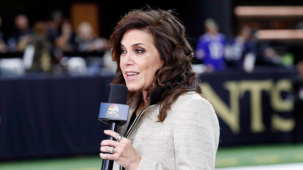 Ex-sportscaster Michele Tafoya is campaigning for the US Senate as a Republican.