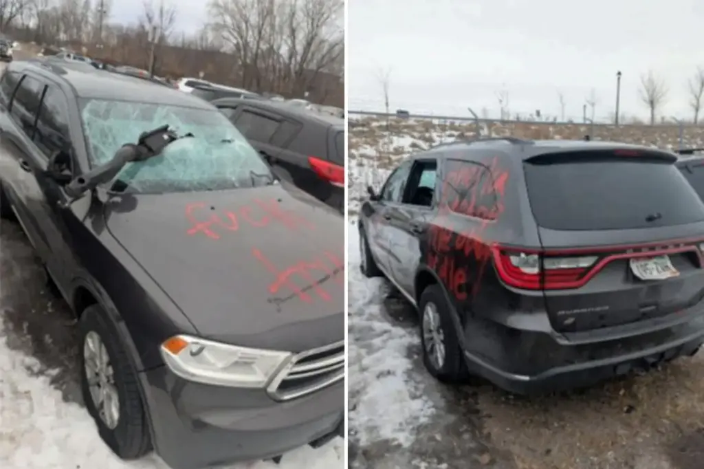 FBI announces $100K reward following vandalism of ICE vehicles by a destructive group in Minneapolis