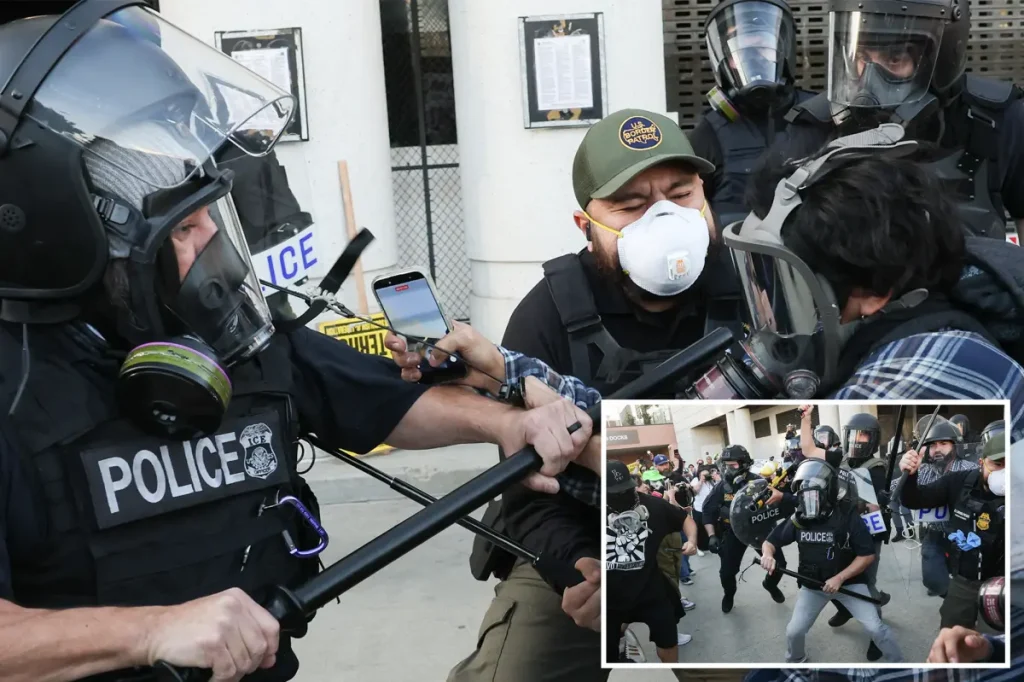 Federal employees encounter constant harassment from agitators in DTLA.