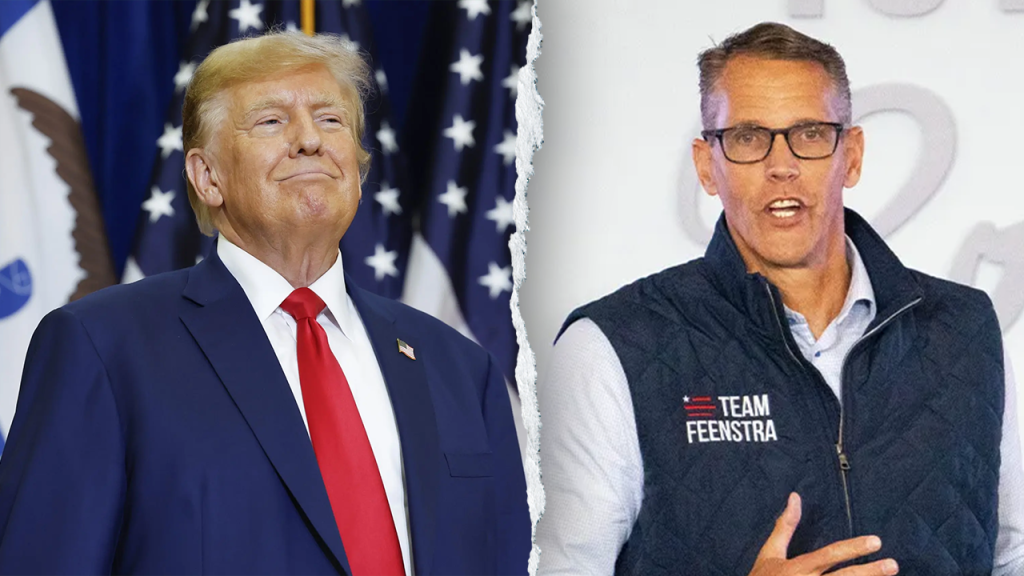 Feenstra believes Trump's presence in Iowa will certainly help the GOP in the midterms.