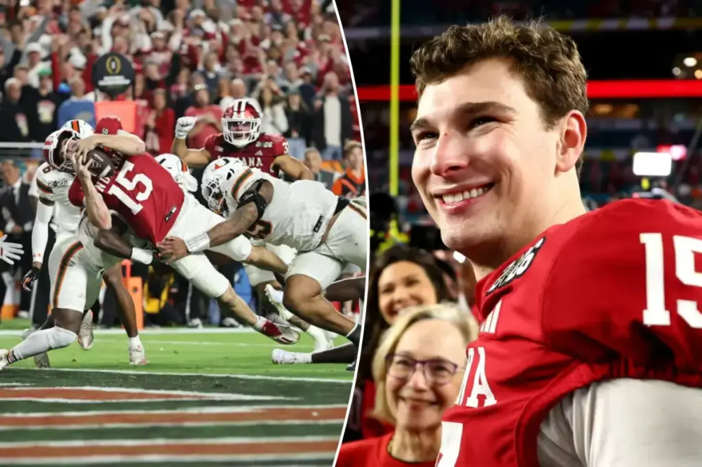 Fernando Mendoza has a unique storybook ending in Indiana