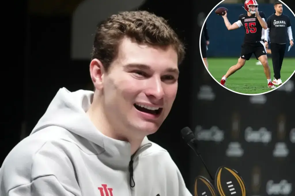 Fernando Mendoza's early time in Indiana was challenging before his career took off.