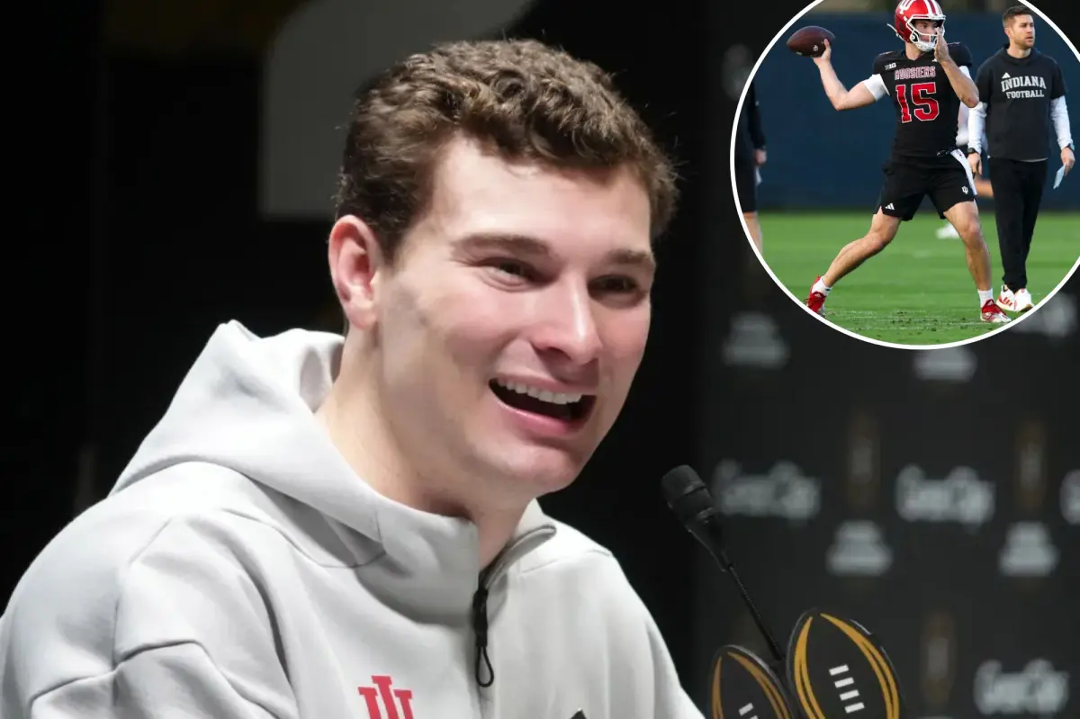 Fernando Mendoza's early time in Indiana was challenging before his career took off.