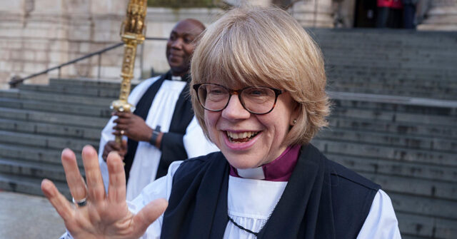 First Woman Archbishop Interrupted During St Paul's Confirmation