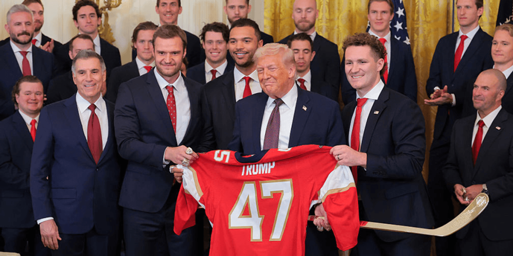 Florida Panthers commend Trump during visit to the White House: 'This is unmatched'