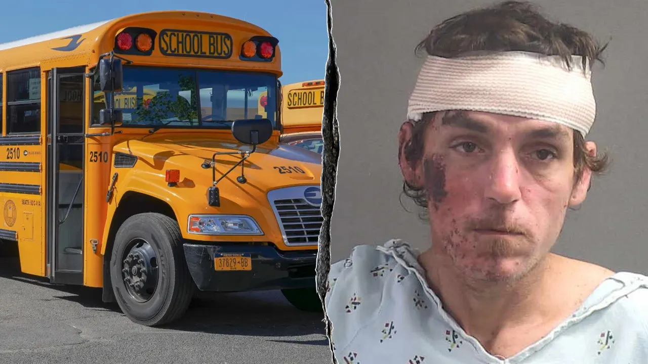 Florida man charged with threatening child with a knife at school bus stop