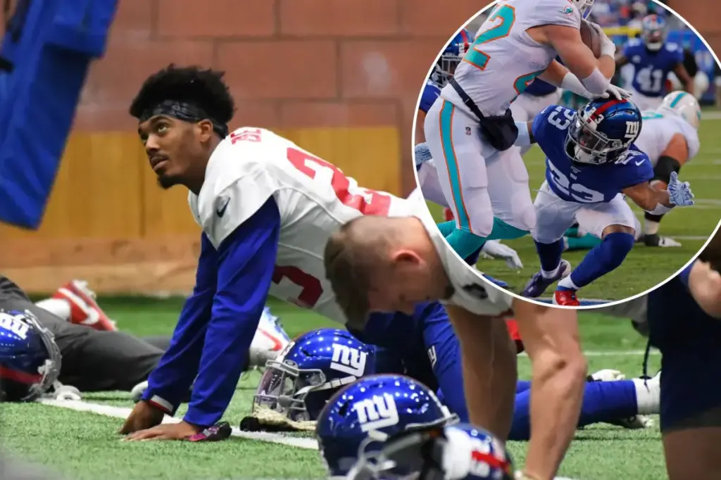 Former Giants cornerback Sam Beal has been absent for several months.