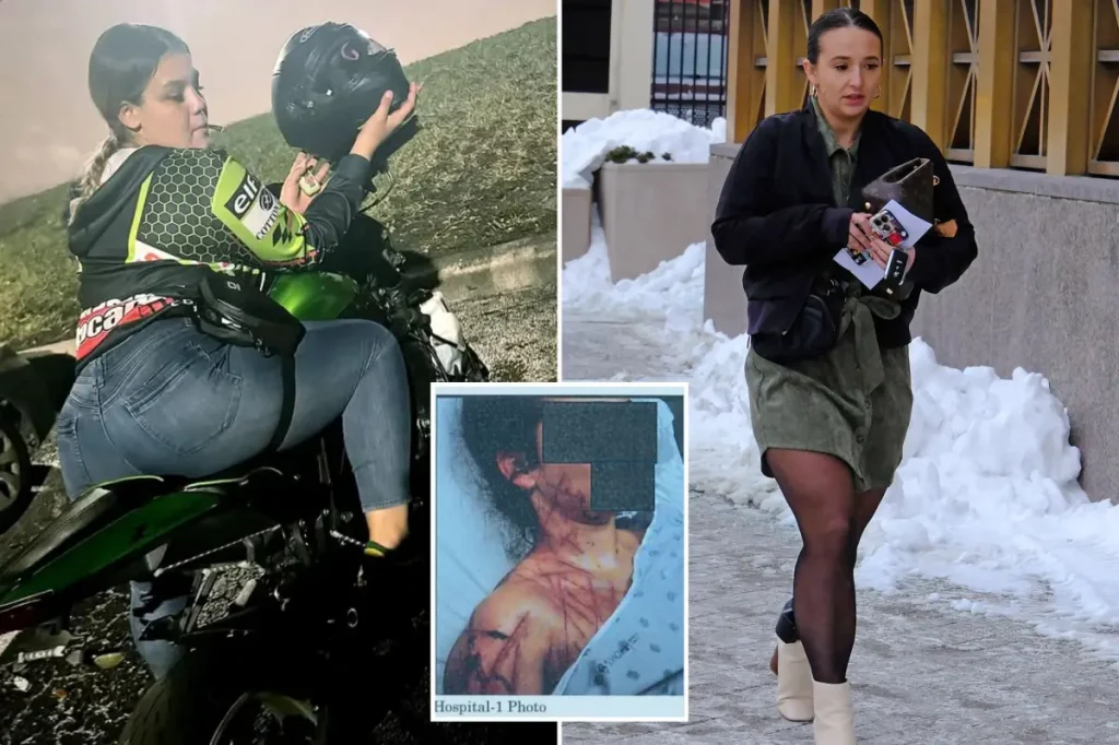 Former NJ GOP staffer who harmed herself in a staged anti-Trump incident seeks a new beginning with a Florida friend facing legal issues.