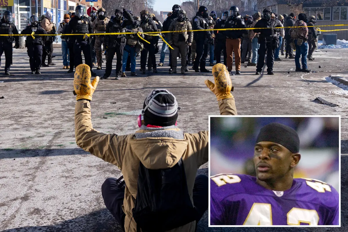 Former Vikings captain Jack Brewer criticizes anti-ICE liberals