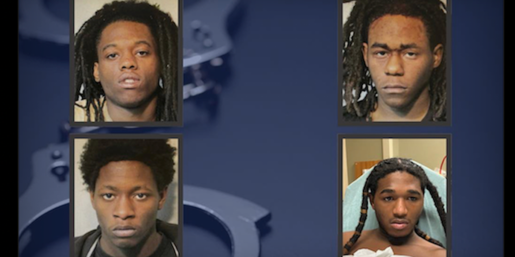 Four robbery suspects taken into custody; however, when the jailer opens a cell to check on one suspect, more violence erupts and an escape occurs.