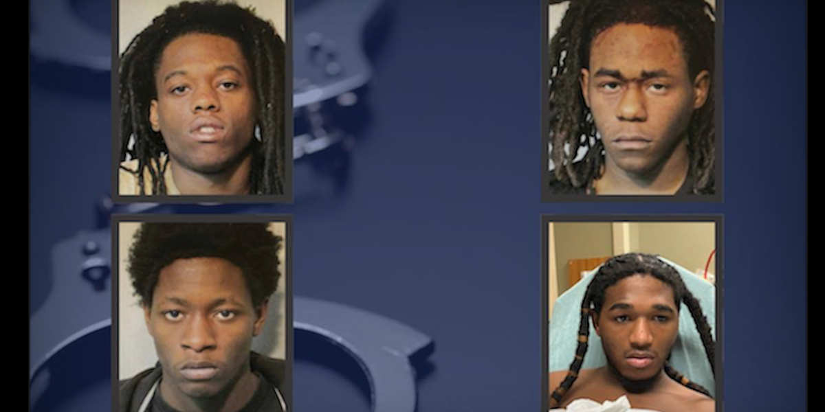Four robbery suspects taken into custody; however, when the jailer opens a cell to check on one suspect, more violence erupts and an escape occurs.