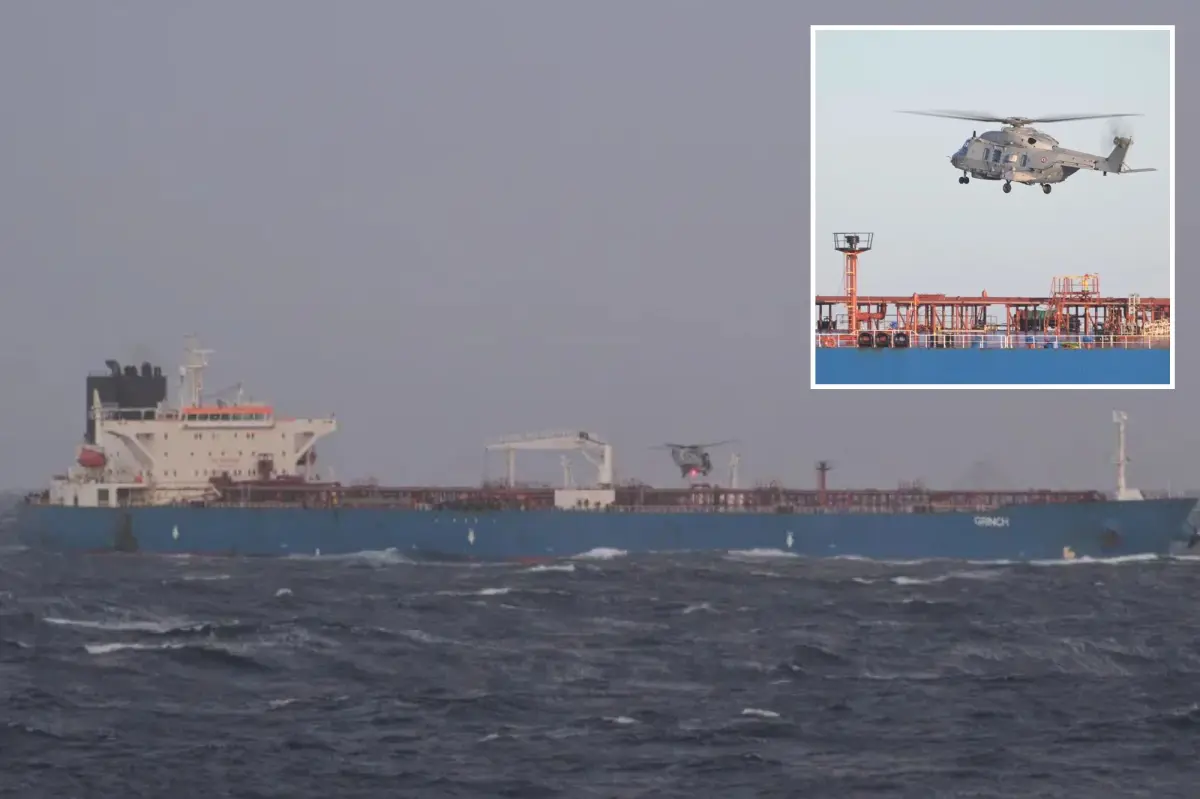 French navy captures Russian oil tanker as US partners intensify sanctions efforts