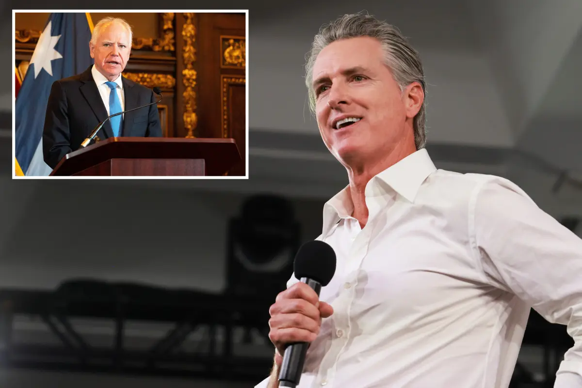 Gavin Newsom criticized for his enthusiastic support of Tim Walz during Minnesota fraud controversy