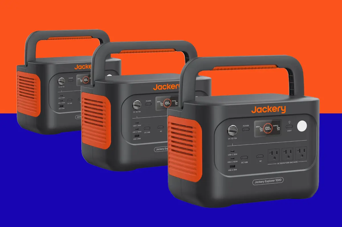 Get through the storm with half off the Jackery Solar Generator