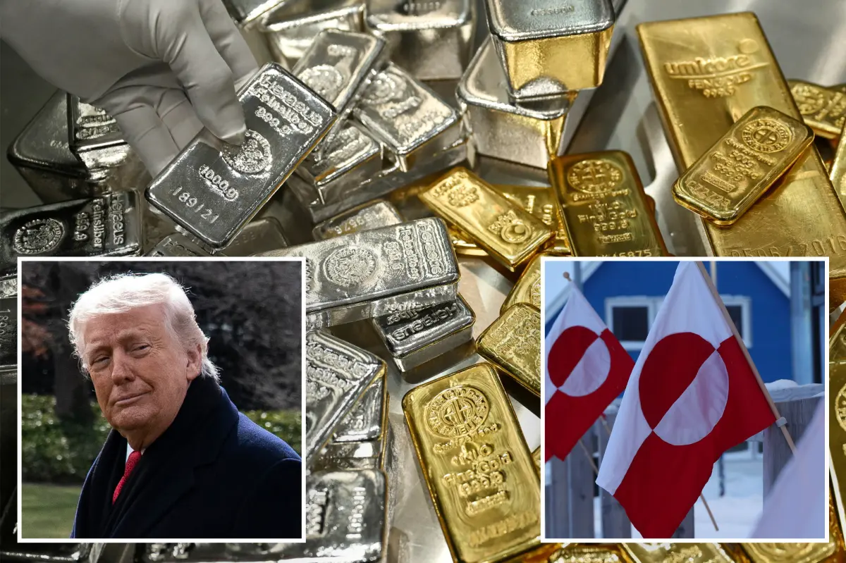 Gold and silver reach all-time highs as the Greenland conflict drives safe investment interest
