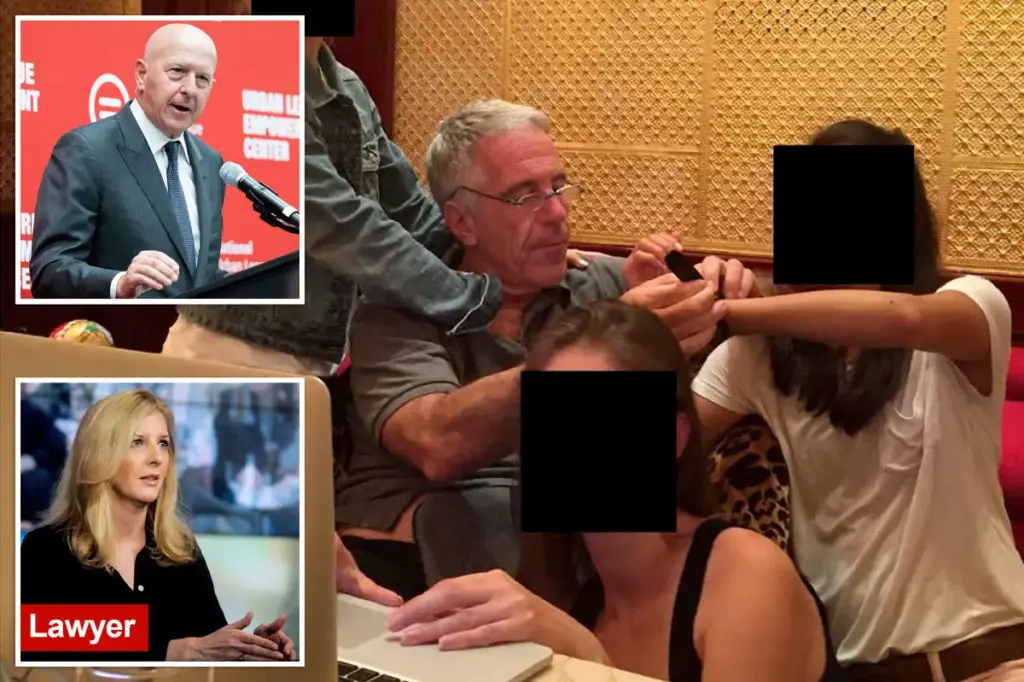 Goldman Sachs executive refutes claims of a backup plan to remove the chief lawyer linked to Jeffrey Epstein