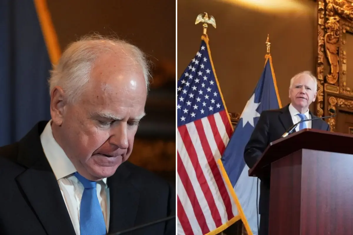 Governor Tim Walz concludes his re-election campaign without regret, criticizes Trump and conspiracy theorists regarding the fraud controversy.