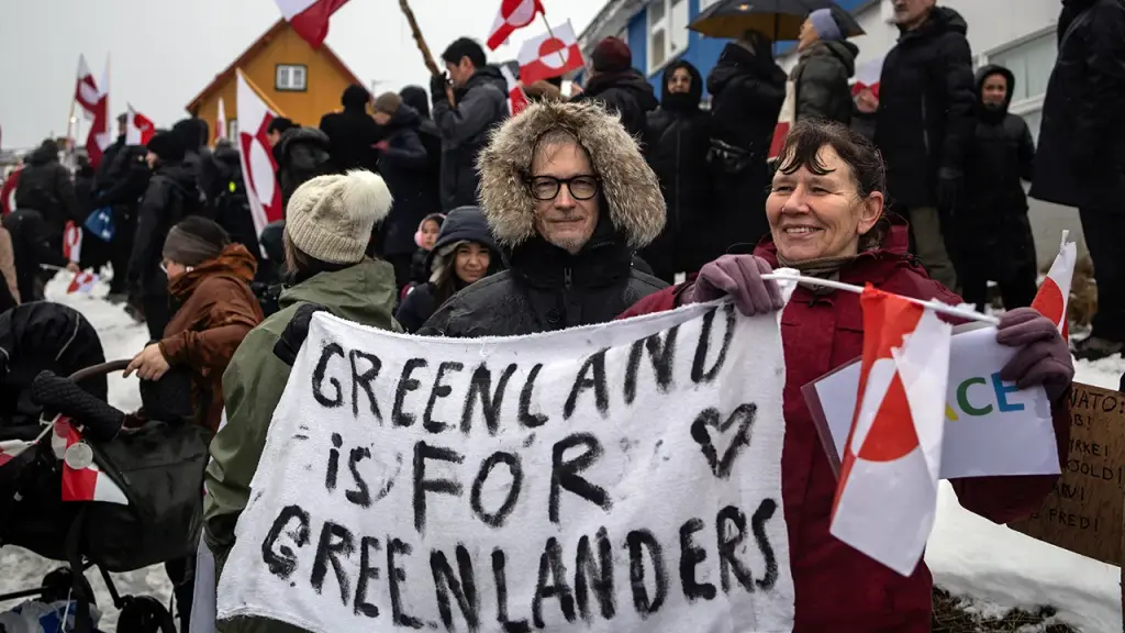 Greenland protests oppose President Donald Trump's takeover attempt