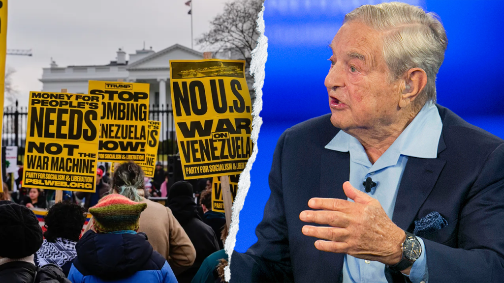 Group supported by Soros urges large-scale protests against Trump’s actions in Venezuela