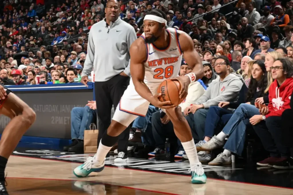 Guerschon Yabusele expected his experience with the Knicks to be 'different' amid trade deadline speculation.