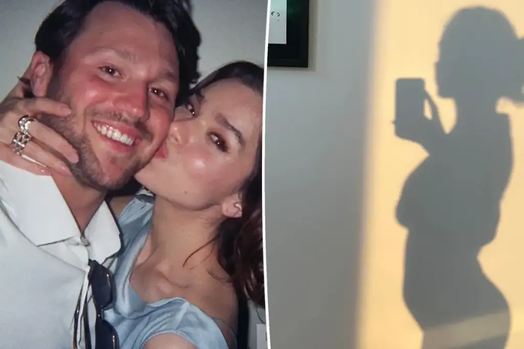 Hailee Steinfeld reveals baby bump and suggests possible name for the baby